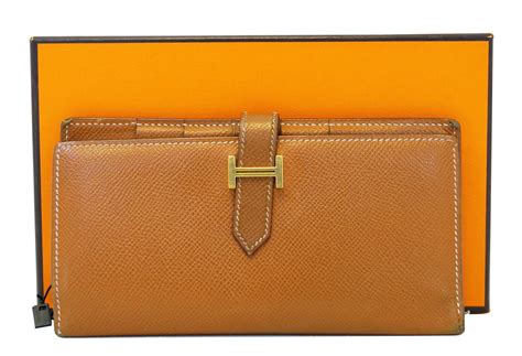 bearn hermes wallet leather|Hermes bearn wallet price.